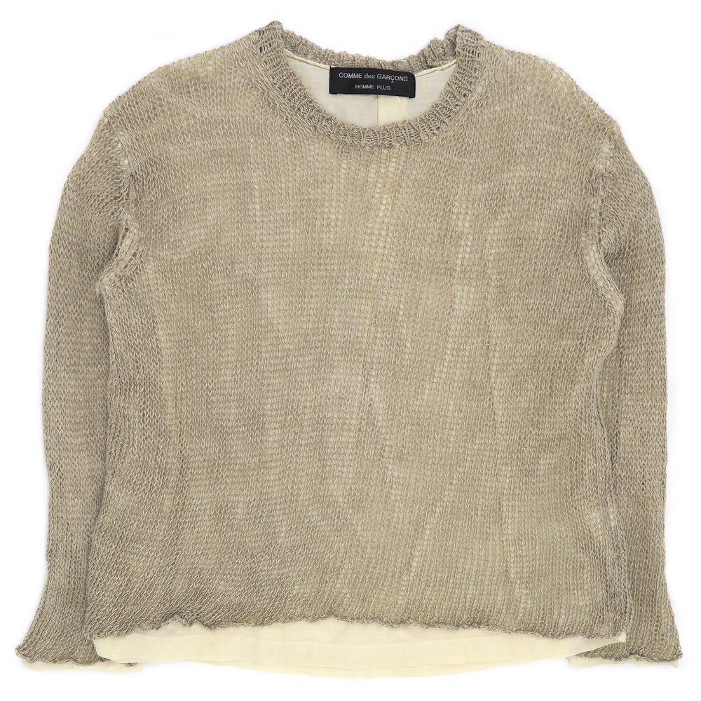 Comme Des Garçons SS1997 Layered Knit Sweater — DENIMGLASSES